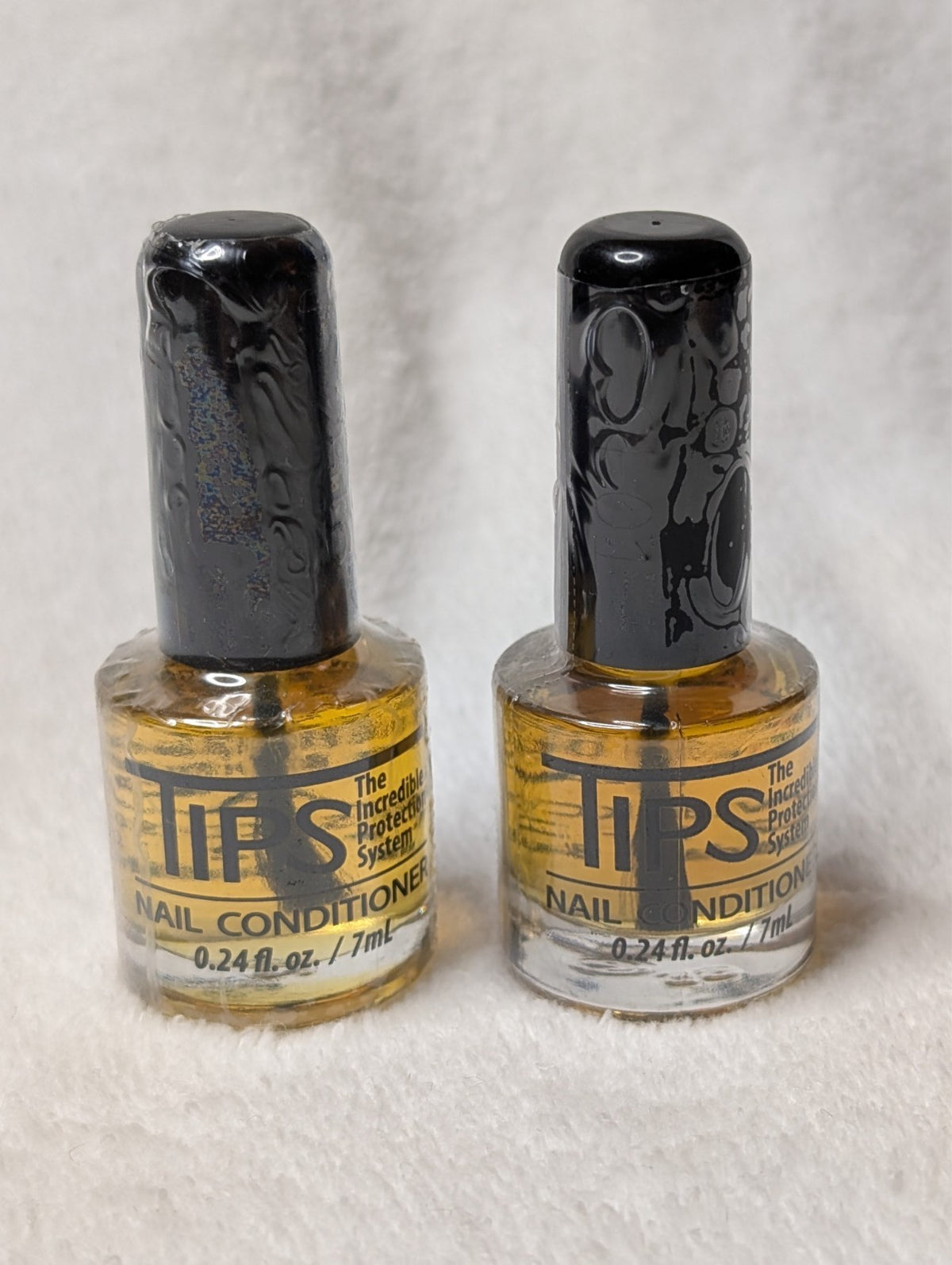 Nail Conditioner Set - 2 x 0.24 Fl Oz Nail Treatments for Healthy Nails