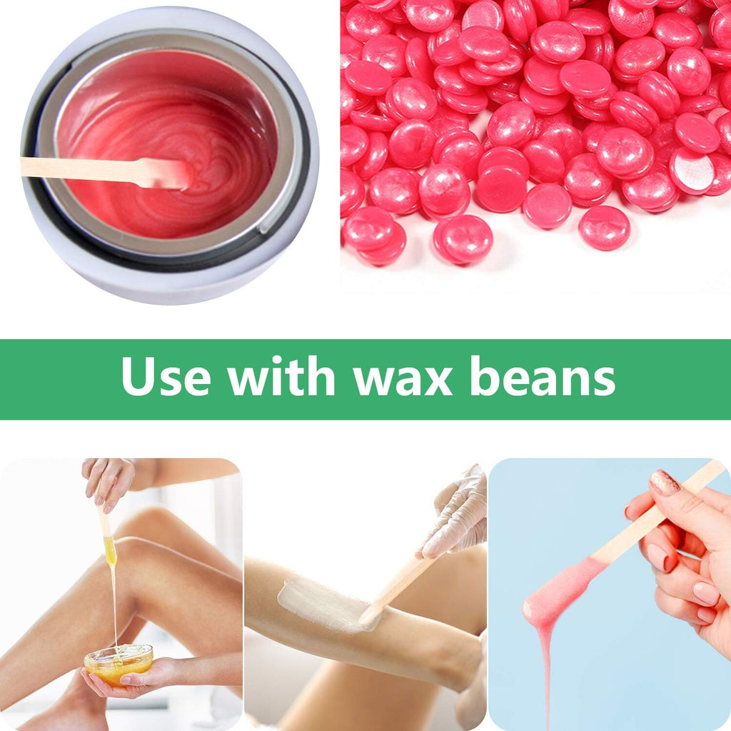 Eyebrow Waxing Spatulas - Wooden Wax Stick Applicators for Hair Removal, 1200 Pack