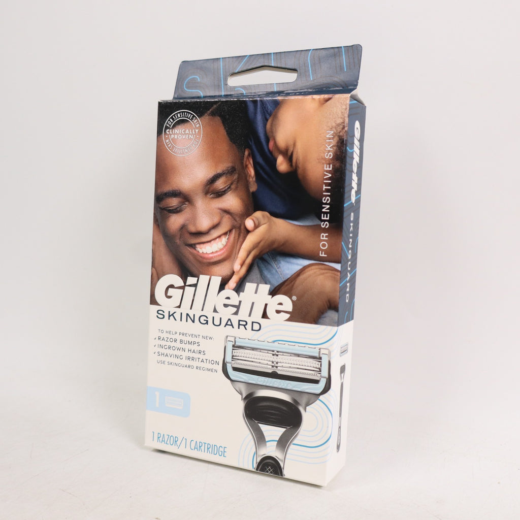 2 Pack Razor Handle and Cartridge for Sensitive Skin