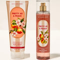 Bath & Body Works Peach Fragrance Gift Set - Body Mist & Body Cream