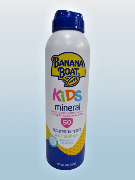Kids Mineral Sunscreen SPF 50 Lotion Spray - 5 Oz, Pack of 3