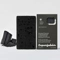 Charcoal Soap Sponge for Body & Face - Reusable Exfoliating Shower Scrubber