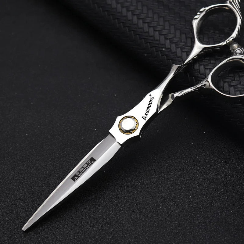 6 Inch Stainless Steel Hair Cutting Scissors Salon Grade Professional Barber Shears