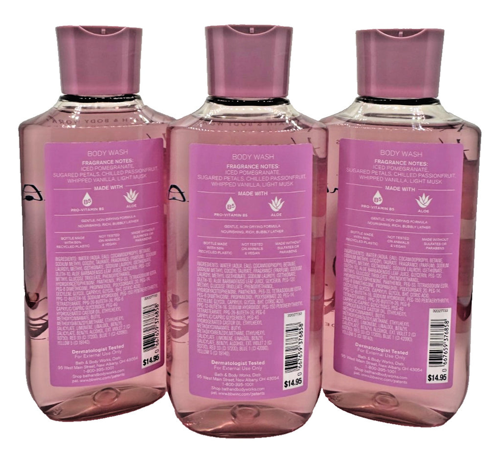 Bath & Body Works Be Enchanted Body Wash Set - 3 Bottles 10 oz Each