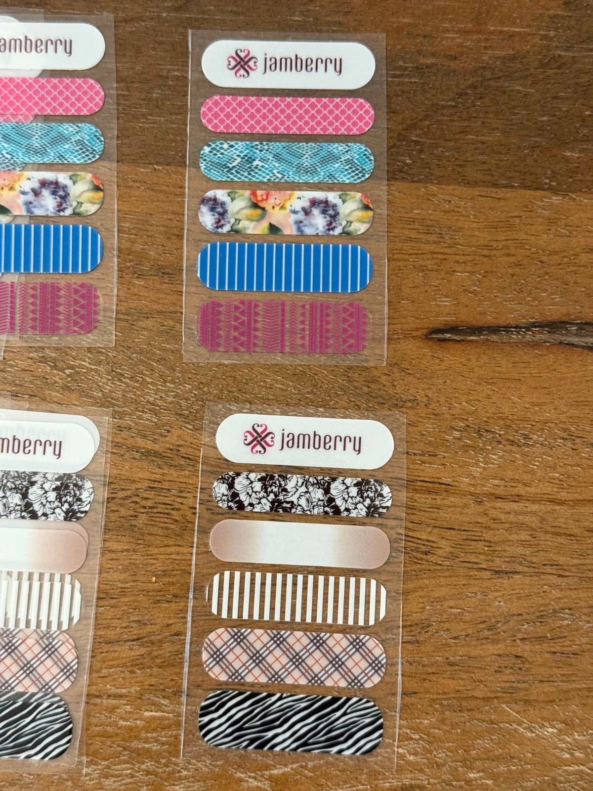 Nail Wrap Samples Set - 145 Wraps & 290 Nails for Nail Art & Manicures