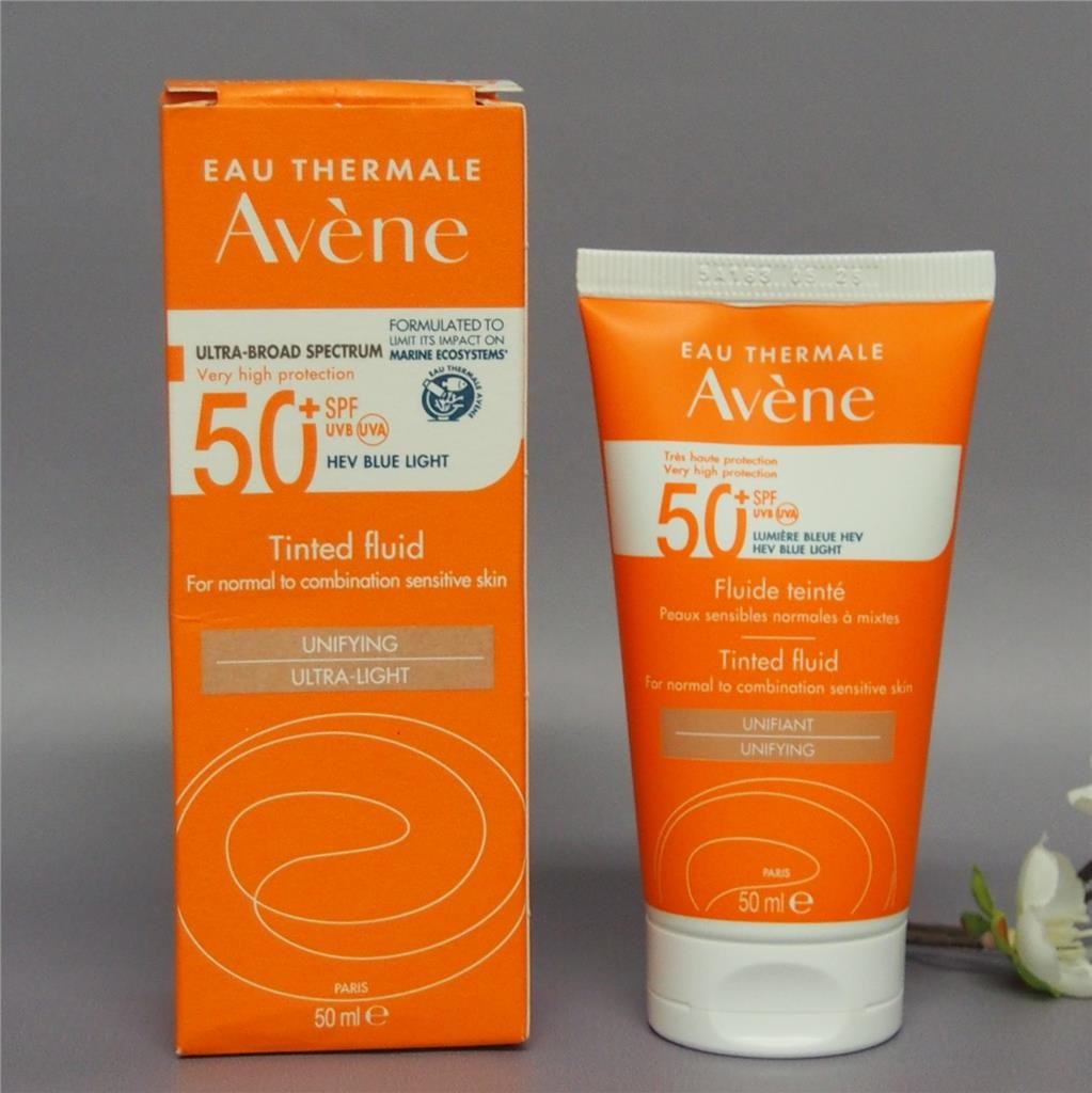 Avene Tinted SPF50+ Ultra-Light Sunscreen for Sensitive Skin 50ml