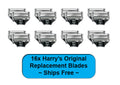 16 Pack Razor Blade Refills for Harry's Original Razor - 5 Blade Shaving Cartridges