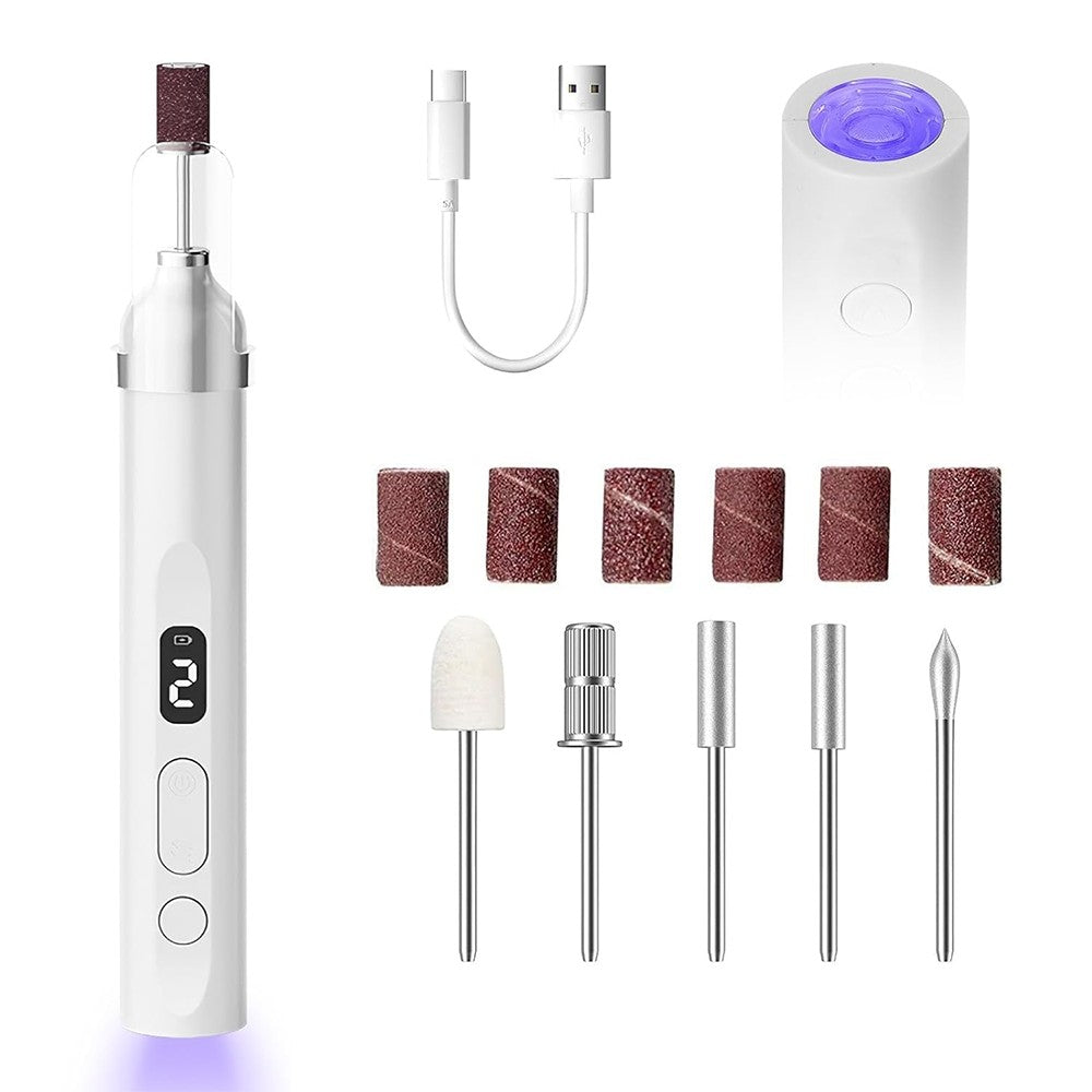 Electric Nail Drill for Manicure & Pedicure Thick Toenail Removal Set