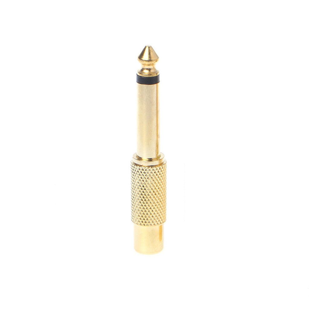 Cheyenne Hawk Pen Tattoo Power Supply 6.35mm Mono to 1/4" RCA Plug Adapter