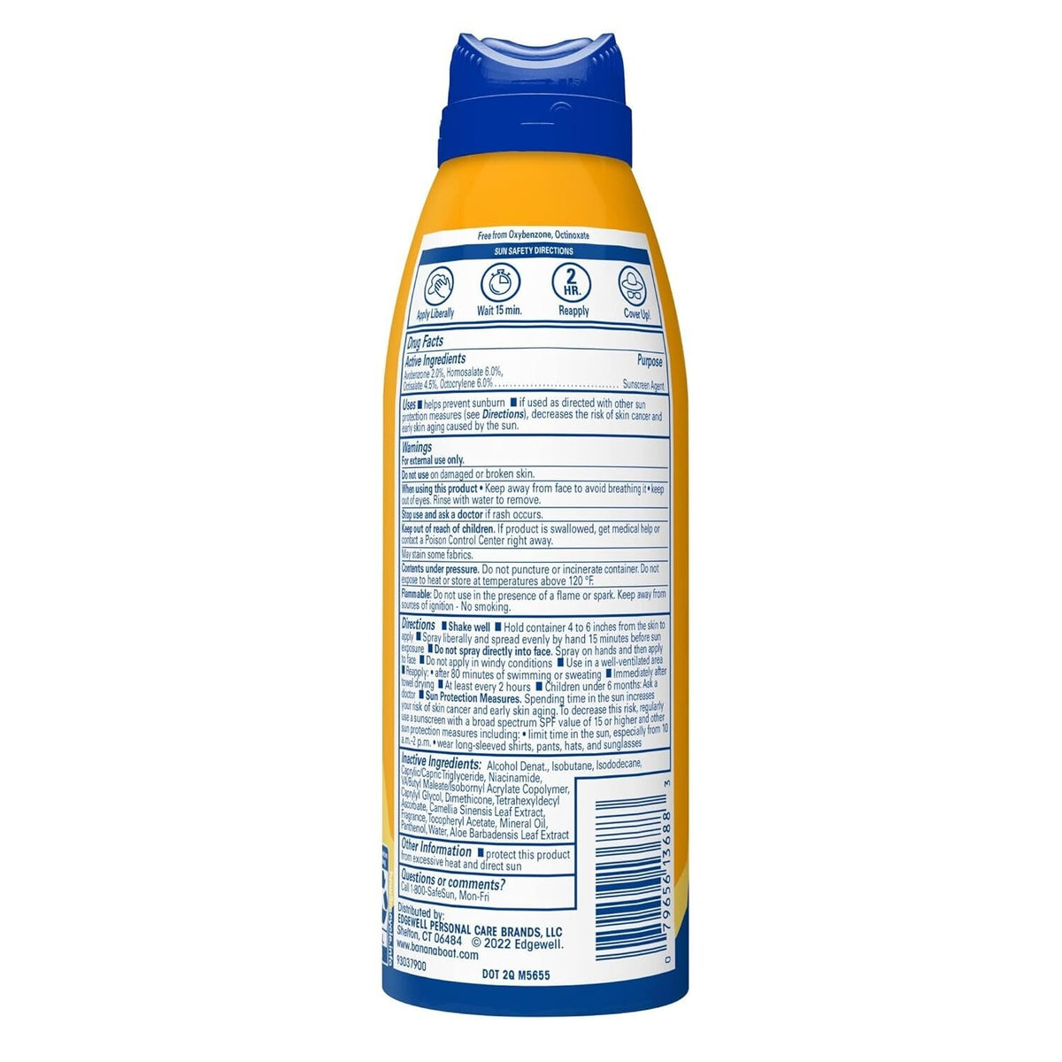 SPF 30 Sunscreen Spray with Vitamins C & B3 - 4.5 oz Sun Protection