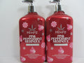 Hempz Pink Peppermint Meringue Body Moisturizer Set - Holiday Herbal Lotion
