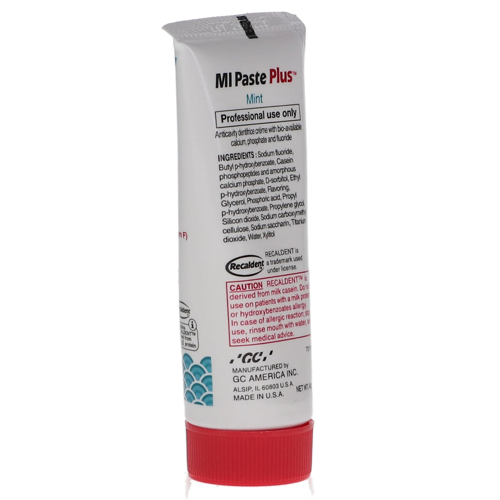 Mint Fluoride Toothpaste with Calcium & Phosphate - Enamel Strengthening 40g Tube