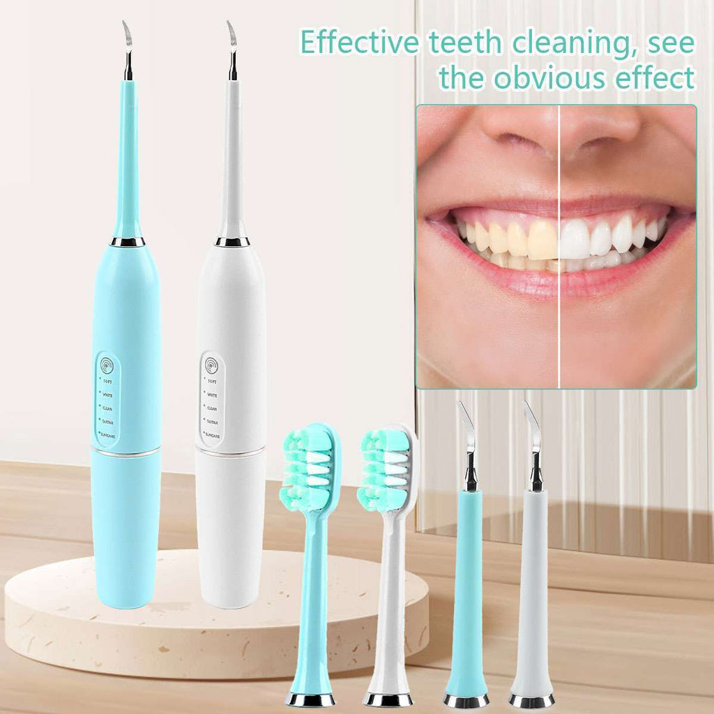 Wireless Electric Toothbrush Flosser Set with 5 Modes and Water Jet