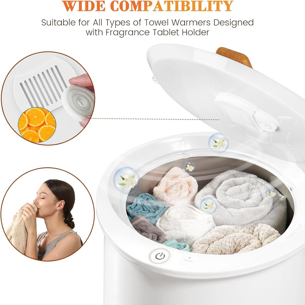 Fragrance Discs for Towel Warmer - Fresh Scented Pads, Long-Lasting Aromatherapy