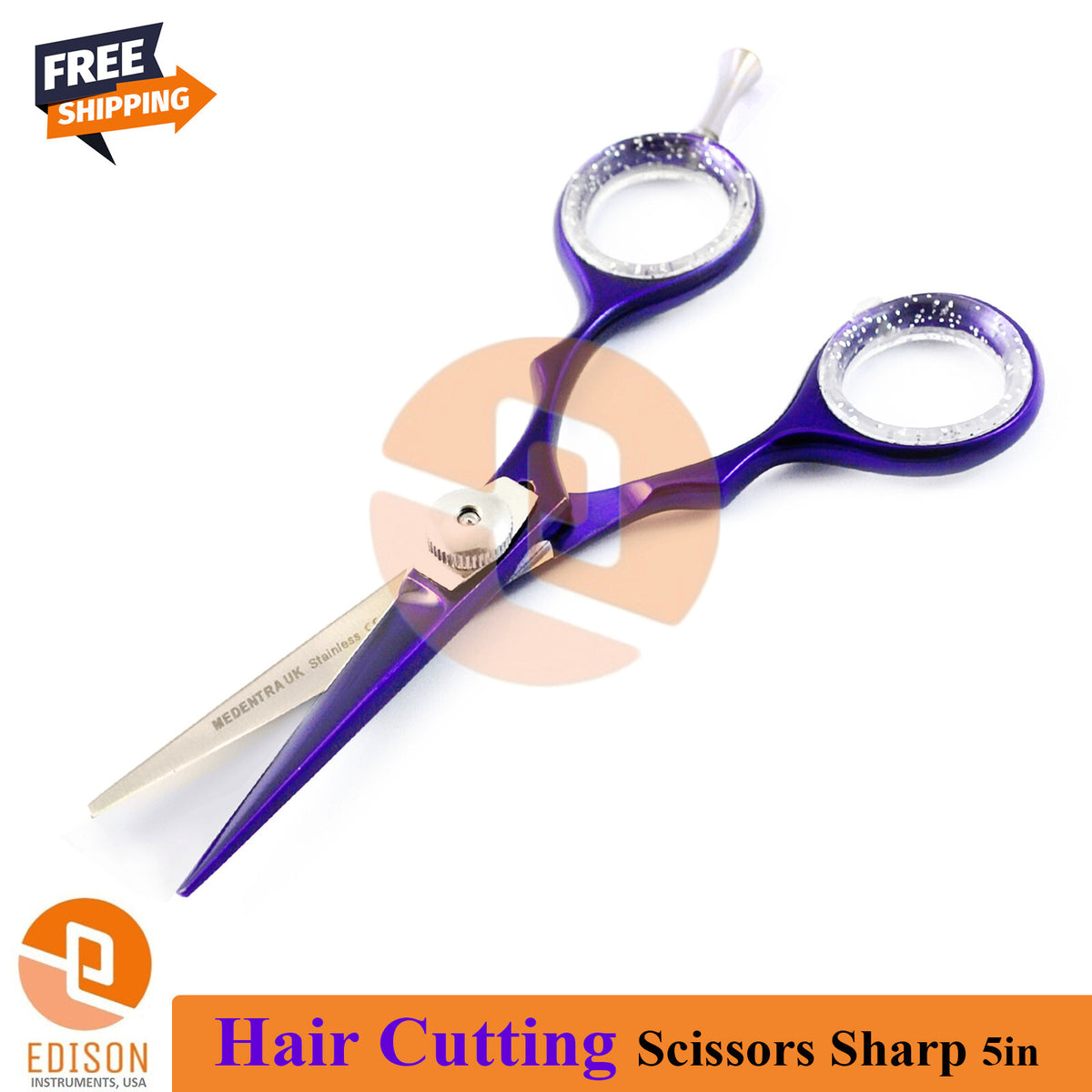 Professional Hair Cutting Thinning Scissors 4.5 Inch Salon Shear