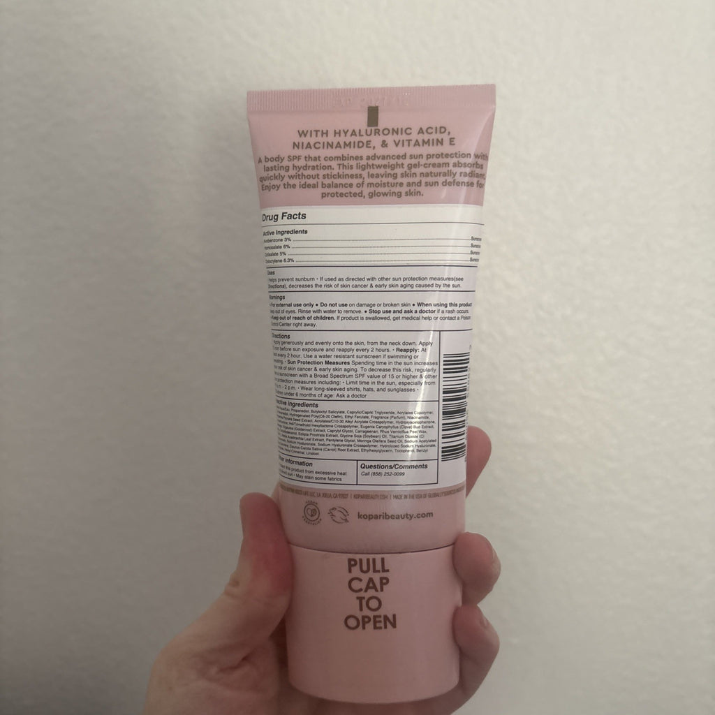 SPF 50+ Broad-Spectrum Body Sunscreen Gel - 3.4 fl oz