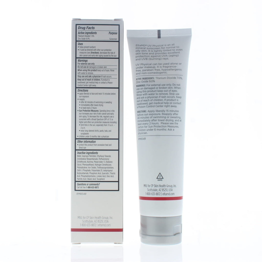 Mineral Tinted Face Sunscreen SPF 41 Water-Resistant 85g/3oz