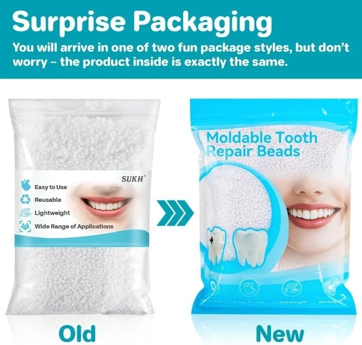 Thermoplastic Beads 10.9oz for DIY Crafts and Tooth Filling