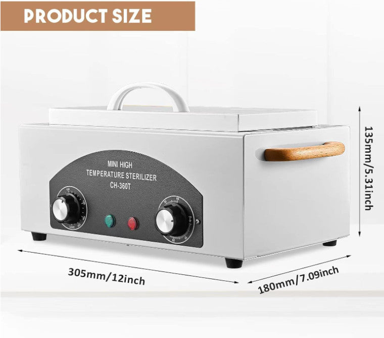 UV Dental Sterilizer Box for Tools, Salon and Dental Equipment, 1.5L Capacity