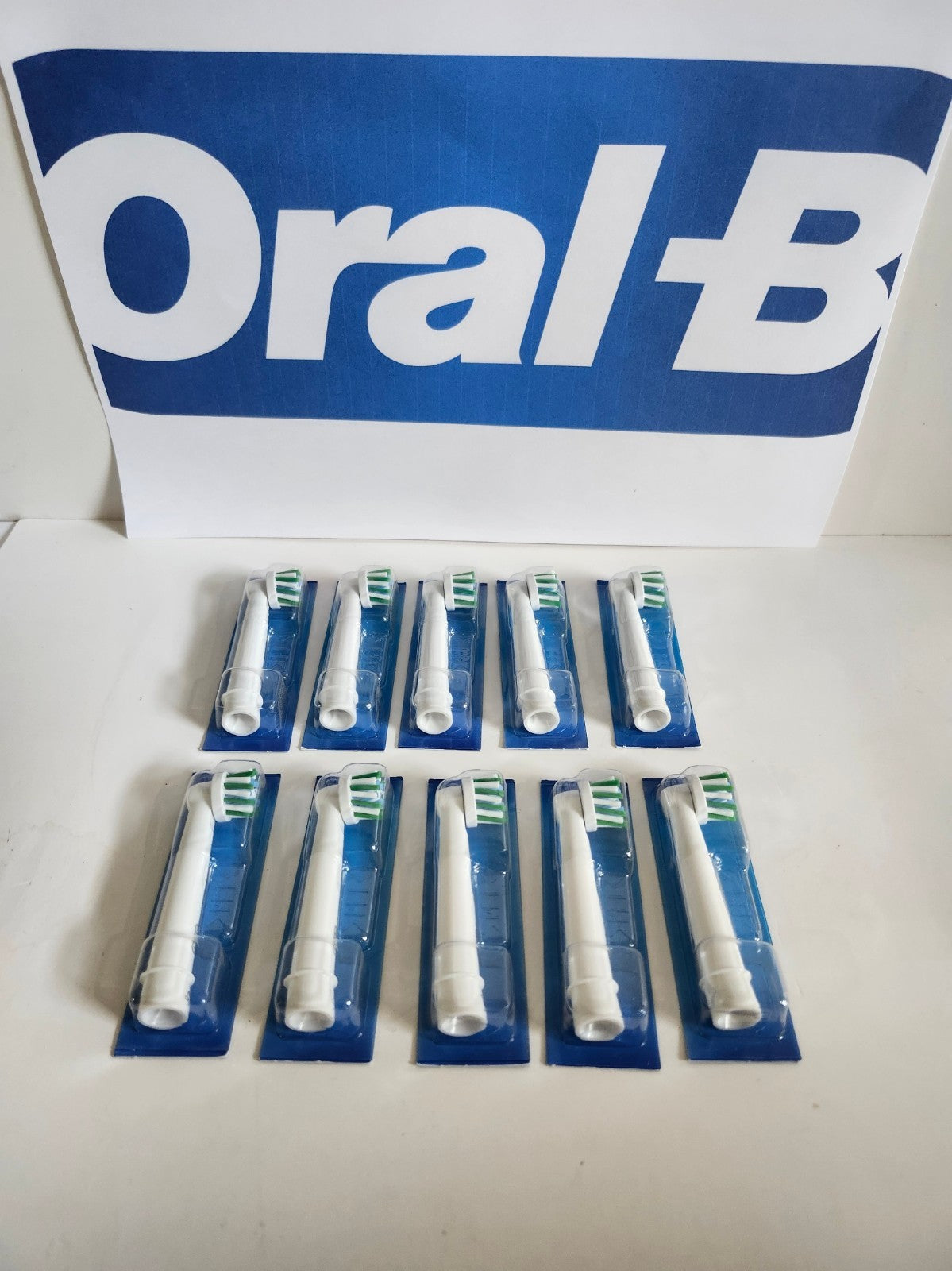 Electric Toothbrush Replacement Heads - 10 Pack for Oral B Cross Action