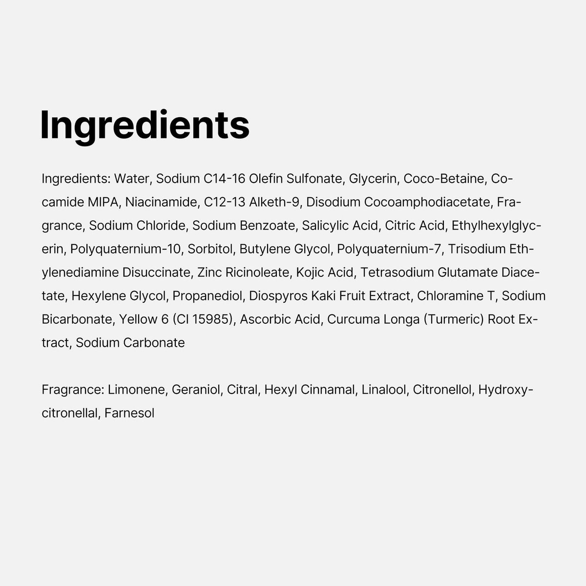 Brightening Body Wash with Kojic Acid & Turmeric - 13.52 fl oz