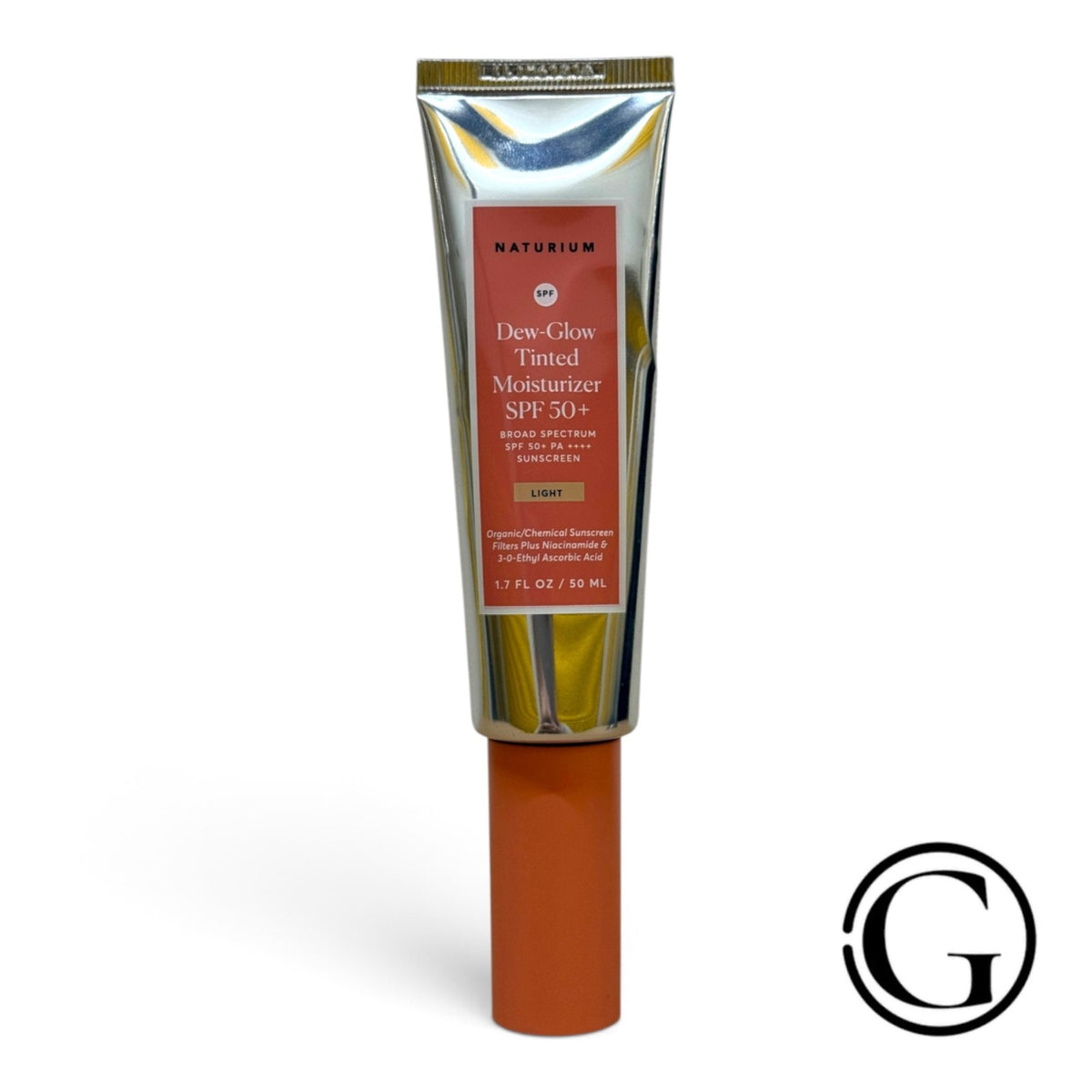 Naturium Dew-Glow Tinted Moisturizer SPF 50+ Light 1.7 fl oz - Hydrating Skin Glow