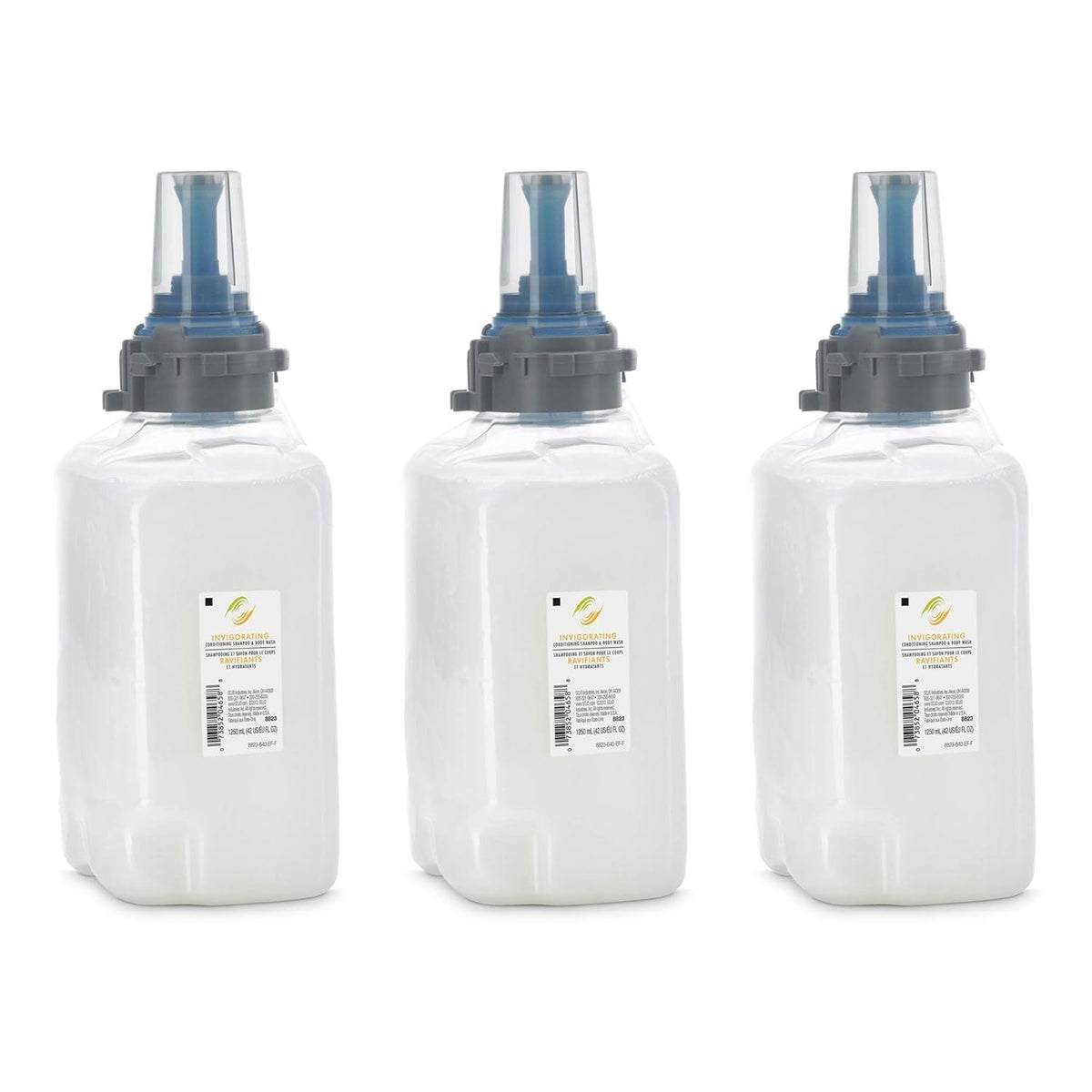 Gojo Conditioning Shampoo & Body Wash Refill Pack 1250ML - 3 Pack