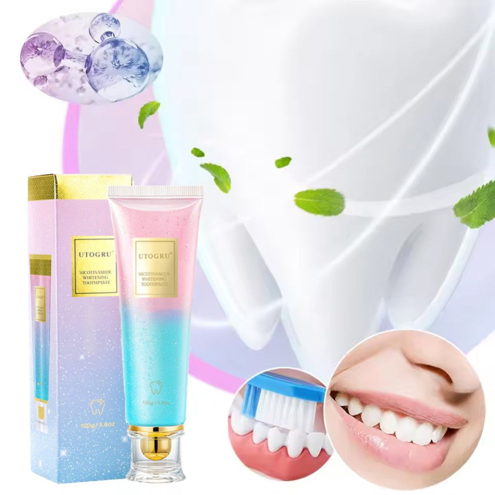 Niacinamide Whitening Toothpaste - Multiple Pack Sizes, Enamel Care & Fresh Breath
