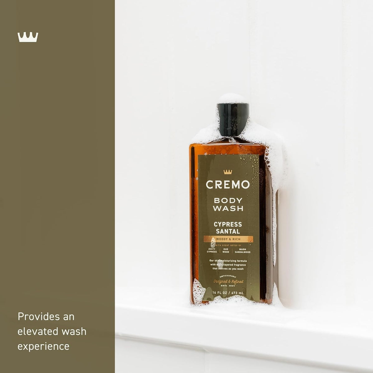 Men's Body Wash with Cypress Santal Fragrance - 16 Fl Oz