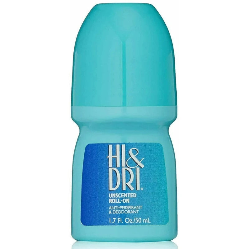 6-Pack Unscented Roll-On Deodorant for Men & Women - 1.7 oz