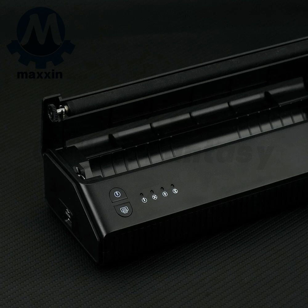 Wireless Tattoo Printer with 20 Sheets stencil paper USB Rechargeable