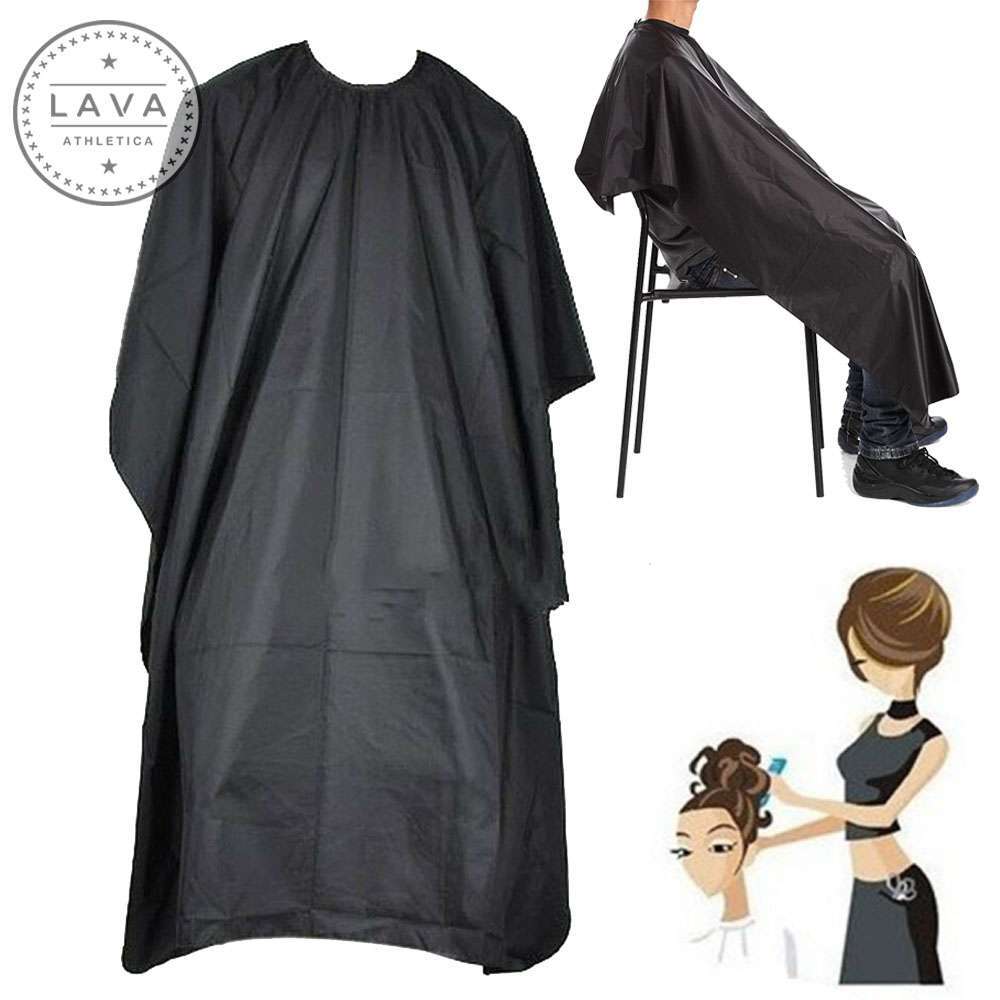Professional Hair Cutting Cape for Salon & Home Use - Waterproof Nylon Apron