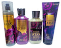 Bath & Body Works Dark Kiss 4-Piece Fragrance Gift Set Mist Wash Lotion
