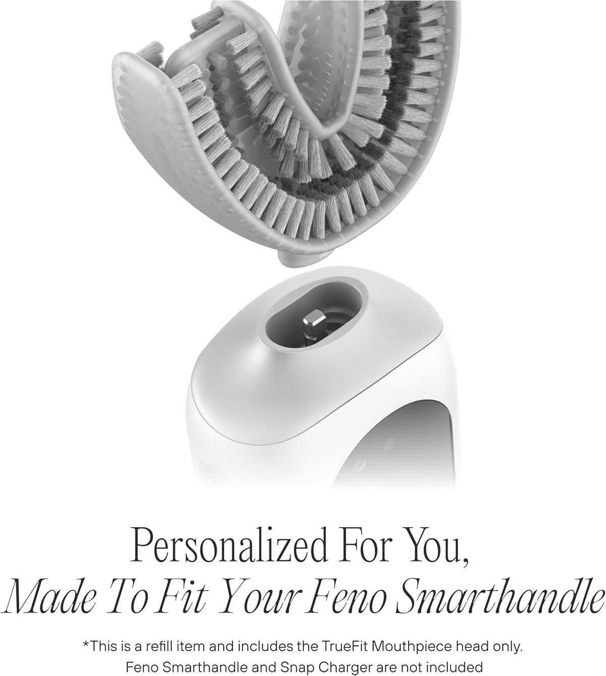 Electric Toothbrush Mouthpiece Replacement - Custom Fit for Feno Smartbrush Size 5A