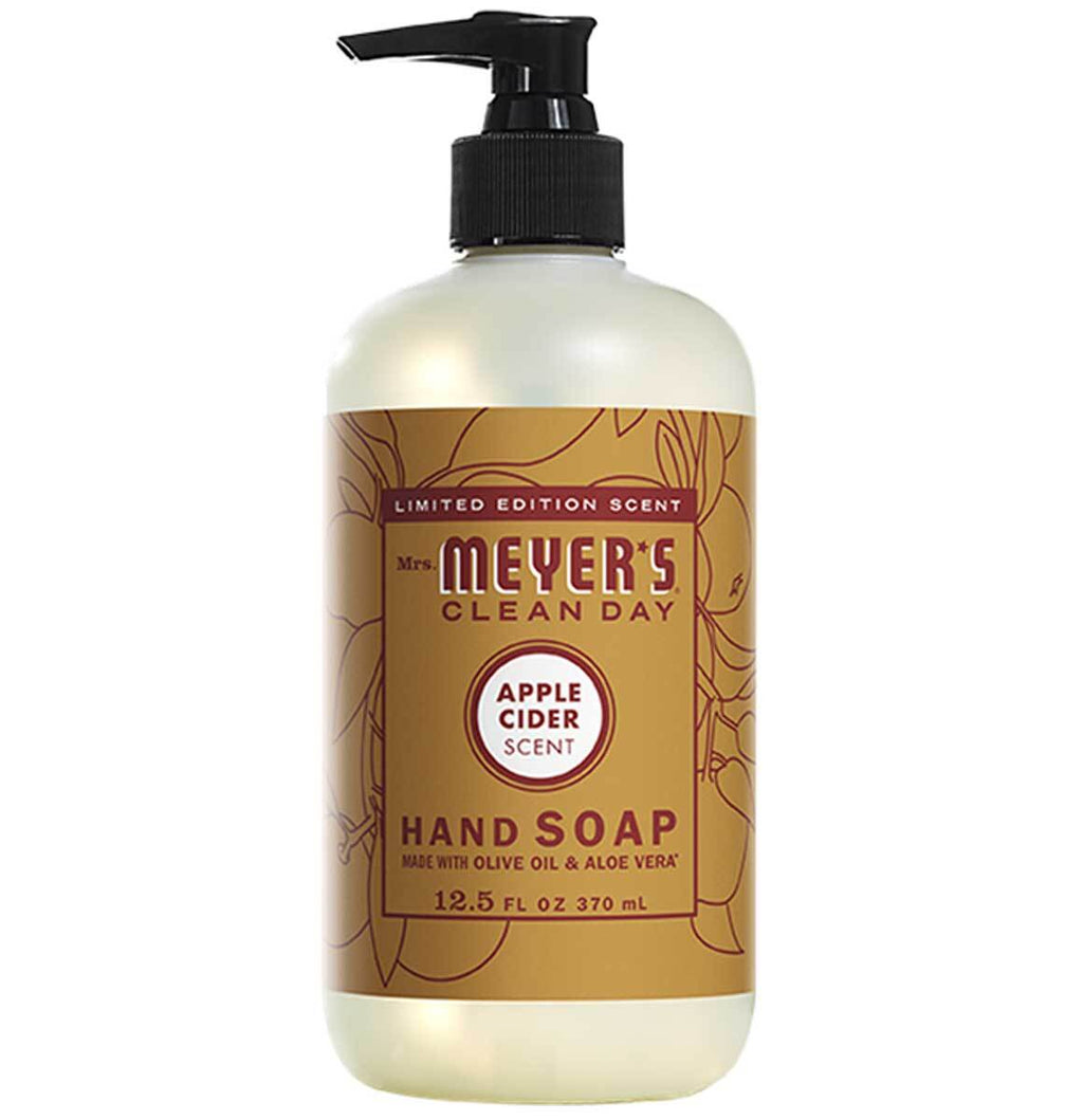 Mrs. Meyer's Hand Soap Clean Day Cider Scent Pack of 6 12.5 Oz