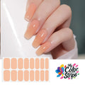 Full Size Nail Wraps Stickers Polish Look Art Self Adhesive Strips - USA