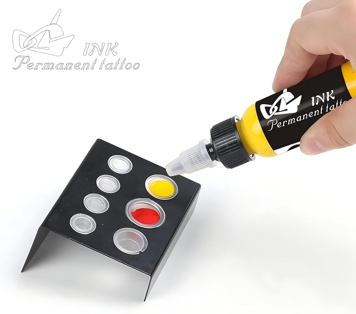 Tattoo Ink Kit 14 Colors, 14 x 1oz/30ml Bottles – Premium Tattoo Pigment Set