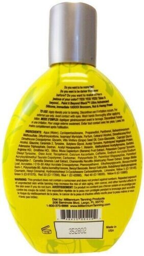 2-Pack Dark Tanning Lotion - Black 100XXX Bronzer for Indoor Outdoor Use