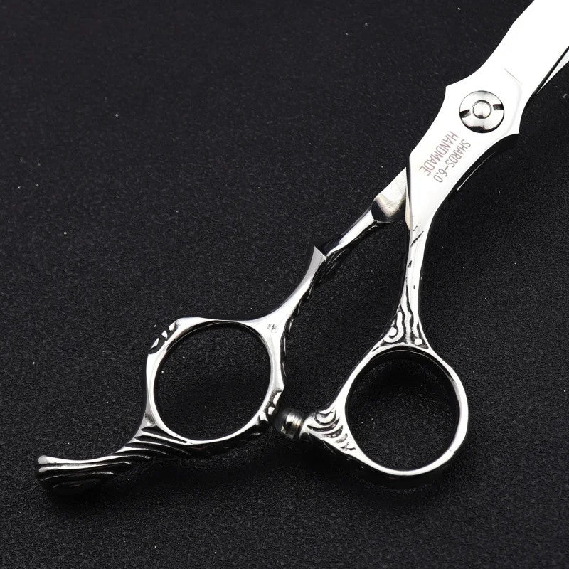 6 Inch Stainless Steel Hair Cutting Scissors Salon Grade Professional Barber Shears