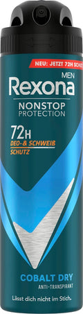 Men's Antiperspirant Spray Cobalt Dry Nonstop Protection 150ml - Fresh Scent