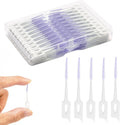 Dual-Ended Travel Interdental Brushes for Teeth Cleaning - Pack of 200
