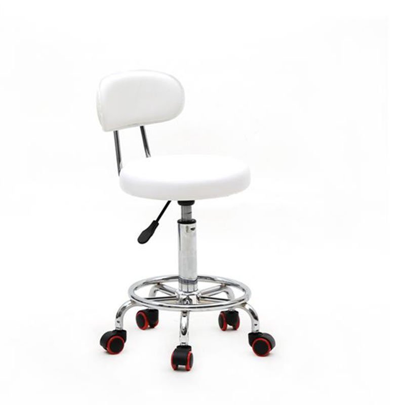 Adjustable Swivel Salon Stool with Round Seat for Spa & Beauty Clinics