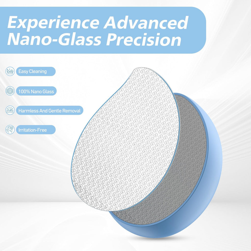 Nano Glass Foot File Callus Remover for Feet - Gentle Exfoliation & Softer Skin