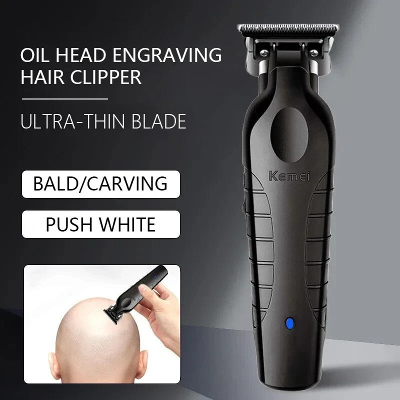 Cordless Electric Hair Trimmer Razor Clipper with USB Charging