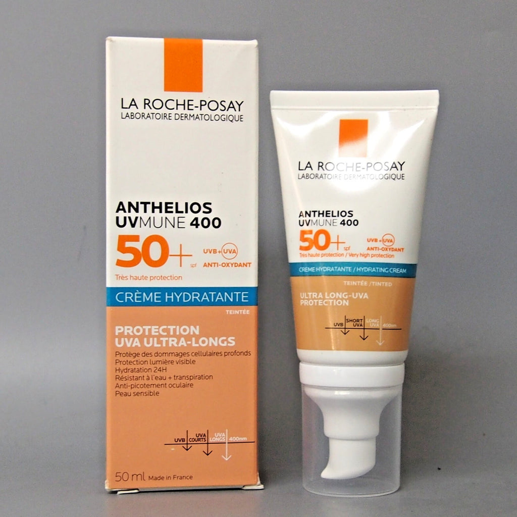 SPF 50+ Tinted Moisturizing Sunscreen Cream for Sensitive Skin 50ml