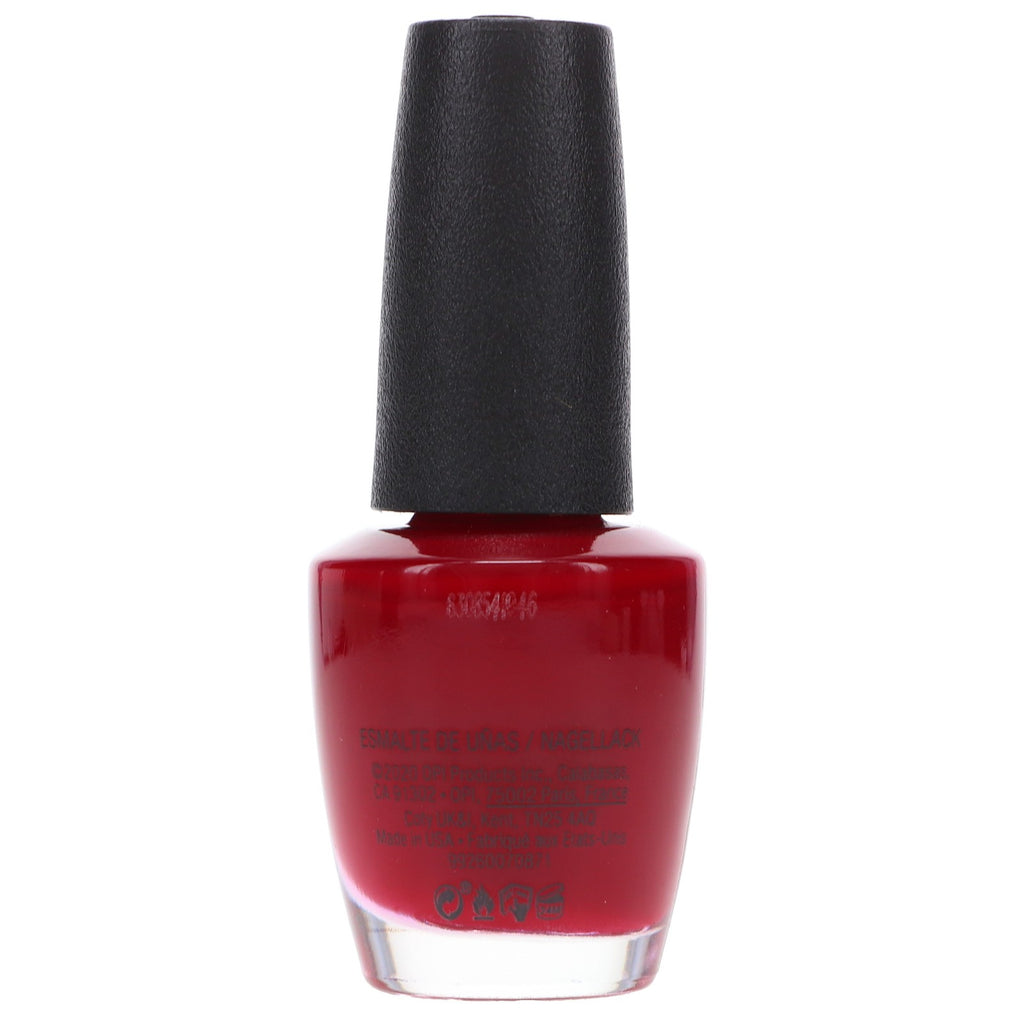OPI Got The Blues 4 Red Nail Polish - 0.5 oz, Mauve Shade for Manicure