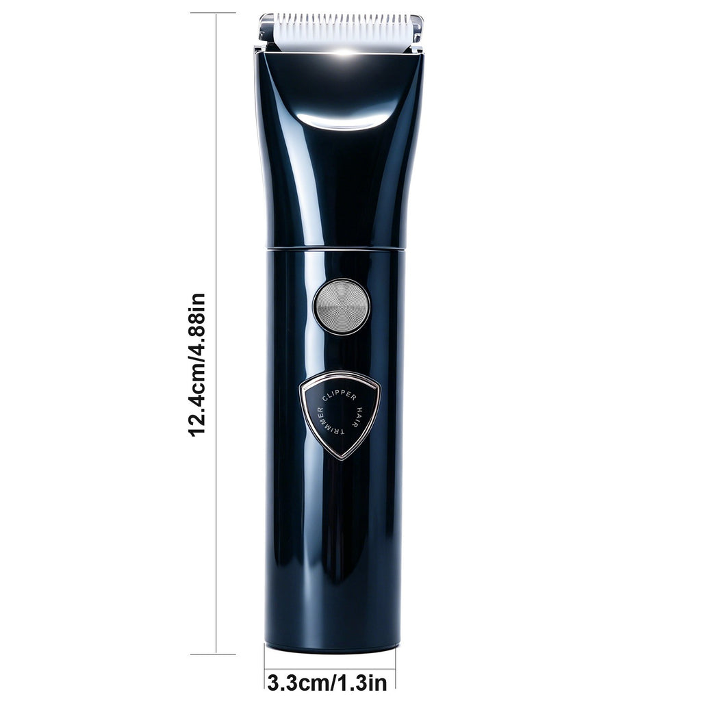 Cordless 5-in-1 Men's Grooming Kit with T-Blade Trimmer & LED Display