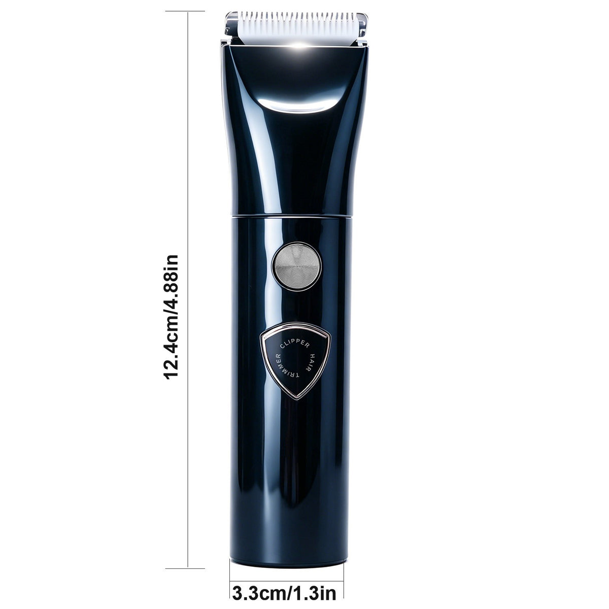 Cordless 5-in-1 Men's Grooming Kit with T-Blade Trimmer & LED Display