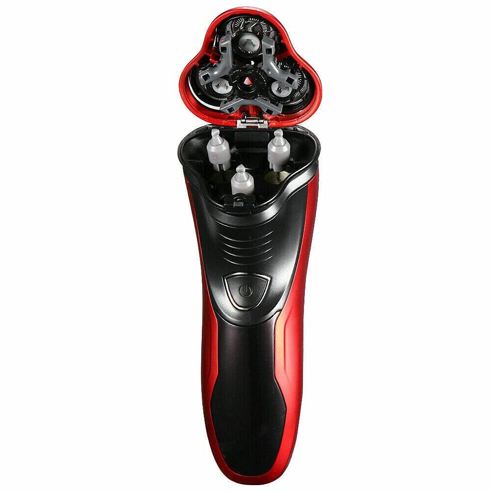 Men's Waterproof Electric Shaver with Pop-Up Trimmer - Cordless Wet Dry Razor