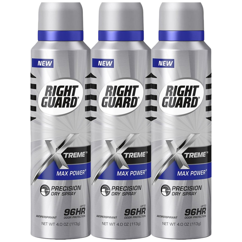 3 Pack Men’s Anti-Perspirant Spray - Up to 96 Hour Odor Protection, 4oz
